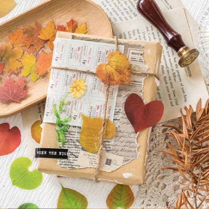 40PCS%20Green%20Leaf%20Maple%20Leaves%20Leaf%20Stickers%20Nature%20PET%20Scrapbook%20Stickers%20DIY%20Style%20Diary%20Stickers%20Album%20Journal%20-%20Image%206