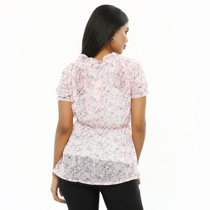 Ladie's%20Soft%20&%20Comfortable%20Stylish%20Short%20Tops%20-%20Image%205