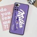 Popolar Chocolate Milka Box Phone Case for Redmi Note 12 11 10 9 8 7 Pro redmi 12C 10C 9A 9C Silicone Coque Mascaraara. 
