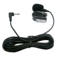 Car Audio Microphone 3.5mm Clip Jack Plug Mic Stereo Mini Wired External Microphone For Auto DVD Radio 3m Long Professionals Black.