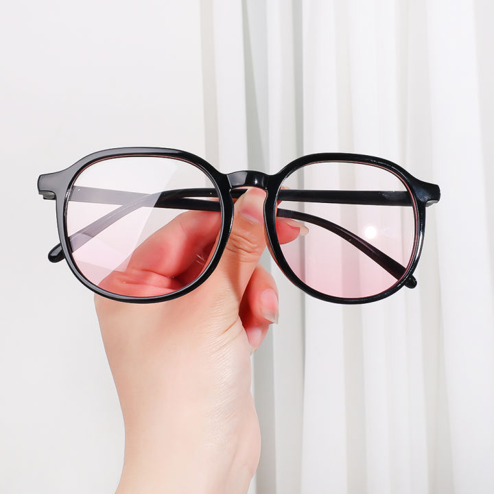 %E3%80%90DIV%20MALL%E3%80%91Gradient%20Glasses%20for%20Women%20Blush%20Sunglasses%20Anti%20Blue%20Sun%20Round%20Frame%20Flat%20Mirror%20Girl%20Decorative%20-%20Image%206