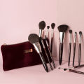 IMAGIC 12PCS Makeup Brush Set With Zipper Bag. 