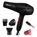 Negative Ion Hair Dryer Professional Blu-ray Blow Dryer Powerful Salon Hairdryer Nozzle Hairdressing Styling Diffuser.