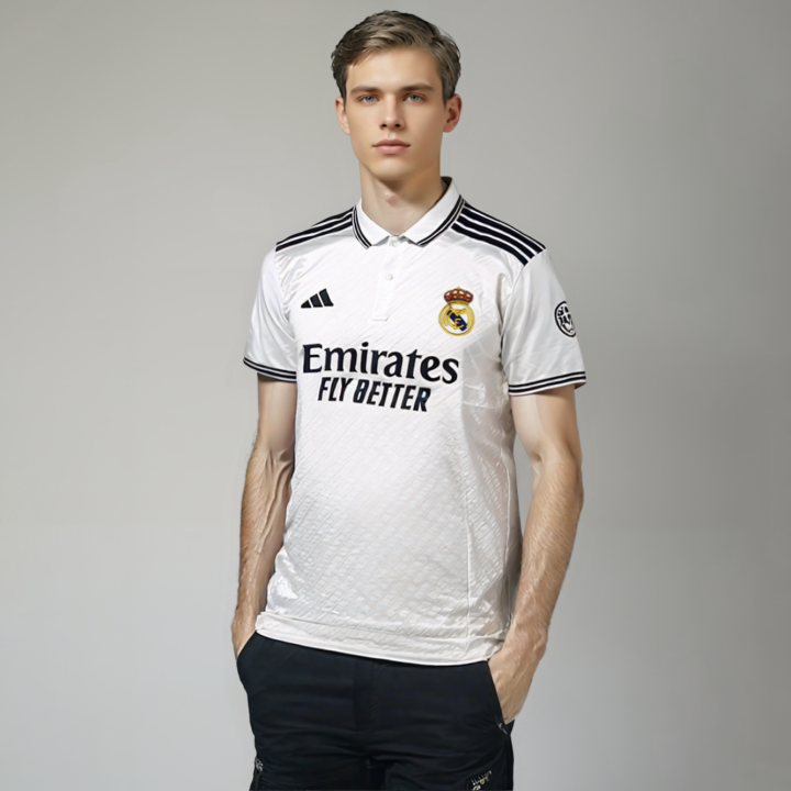 Real Madrid jersey home kit 2025 100% premium quality jersey, thai premium white coler