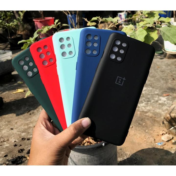 For OnePlus 8T Luxury Silicone Protect Back Cover Soft Case ( 1+8T ) - Phone - Camera (Back Case Cover For Smartphone)