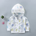 Summer Children Sun Protection Clothing Baby Outdoor Breathable Light Thin Coat Boys Girls Skin Jacket Kids Clothing Tide. 