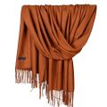 Women Pashmina Scarf Soft Solid Plain Shawl Wrap Fashion Warm Neck With Fringes Mens Carnival Headdress Neck Scarves for Men.