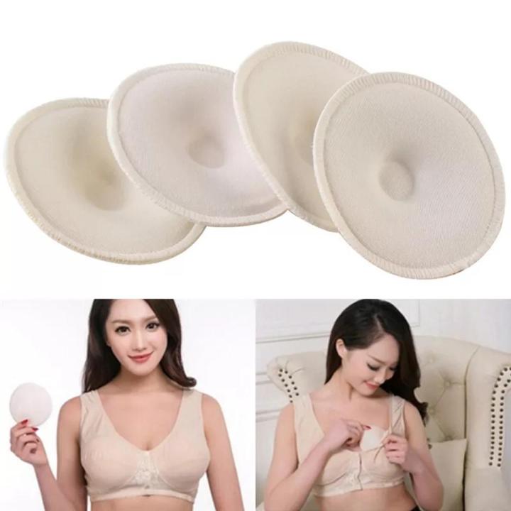 2 pcs Washable Breatthable Absorbency Breasstt Pads Anti-overflow Maternity Nursing Pad Baby Feeding Breasttfeeding Mom Necessary