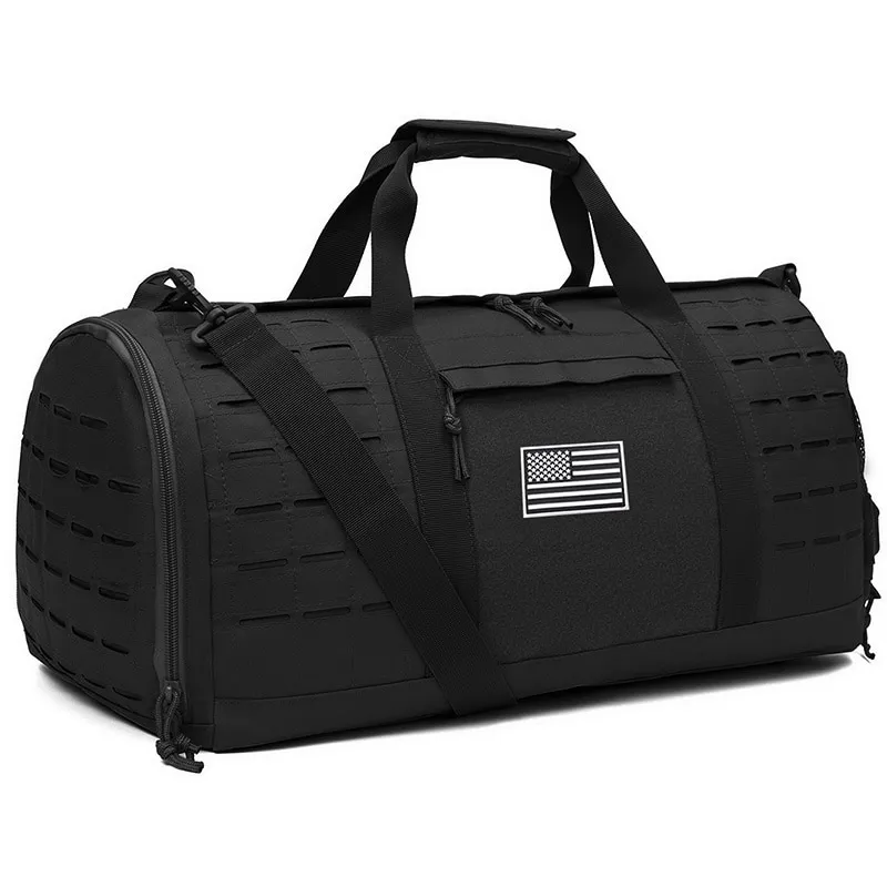 QT QY 40L Sport Gym Bag Tactical Travel Duffle Bag For Men