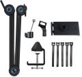 HIVE Multi-Functional Desk Setup Stand – Foldable Heavy Duty Microphone Arm Stand. 