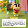 52TOYS Blind Box Crayon Shin-chan Daily Life Series 3, 1PC Cute Figure Collectible Toy Desktop Decoration.