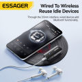 Essager Multifunctional Bluetooth 5.3 Adapter 3.5mm Jack Aux Wireless Adapter Stereo for Earphones Phones TV Car Audio Receiver. 