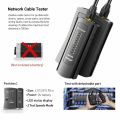 Network Tool Kit, ZoeRax RJ45 Crimp Tool kit Pass Through Crimper RJ45 Crimping Tool, Cable Tester, Punch Down Tool, Stripper.