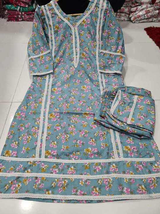 Ready%20Made%20Cotton%20Stitched%20Fashionable%20Long%20Salwar%20Kameez%20For%20Stylish%20Women%20/%20Girls%20(%202%20Pcs%20)%20-%20Image%202