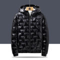 Warm Winter Jacket Mens Fashion Design bright Bomber Cotton Parka Outerwear Streetwear Loose Jackets Coat. 