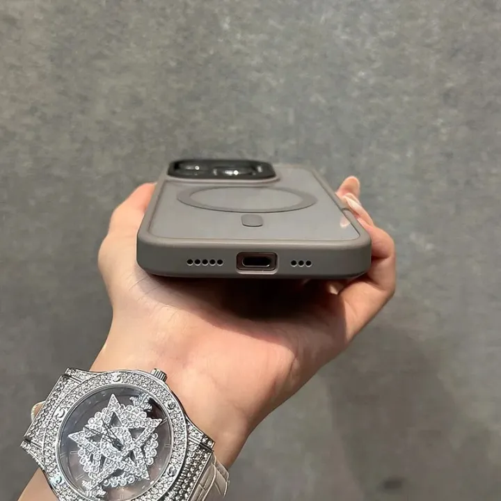 HOCE%20Invisible%20Bracket%20with%20Lens%20Film%20Magnetic%20Phone%20Case%20For%20iPhone%2017%2016%2015%2014%2013%2012%20Pro%20Max%2015%20Plus%2011%20Magsafe%20Case%20Lens%20Kickstand%20Clear%20TPU%20Protector%20Cover%20-%20Image%2010