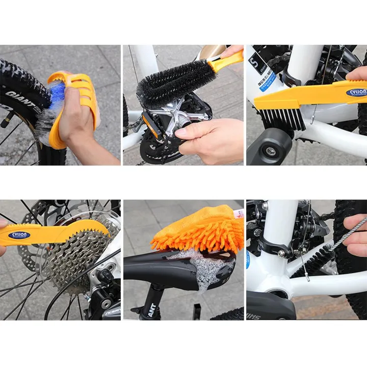 DuangDuang%20BIKIGHT%206%20Bicycle%20/%20Cycle%20Bike%20Cleaning%20Tool%20Kit%20Chain%20Wheel%20Brushes%20Set%20-%20Image%204