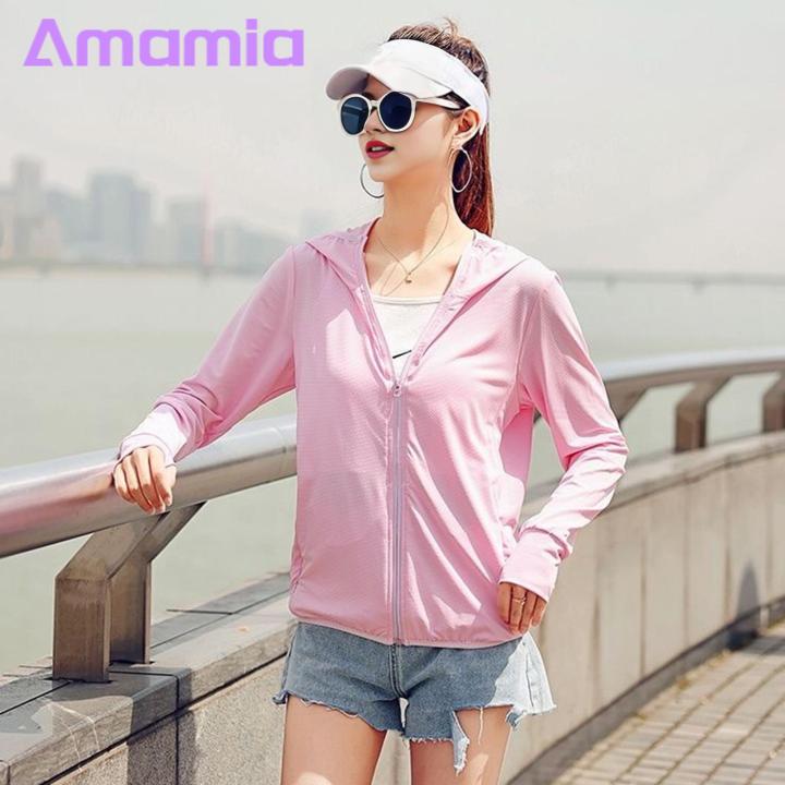 Women%20Sun%20Protection%20Jacket%20Lightweight%20Uv%20Protection%20Jacket%20for%20Women%20Breathable%20Sunscreen%20Coat%20with%20Quick-drying%20Fabric%20Perfect%20for%20Cycling%20Camping%20Zipper%20Opening%20Hooded%20Design%20Women%20Outdoor%20Sunwear%20-%20Image%204