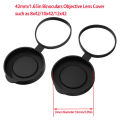 Binoculars Protective Rubber Objective Lens Caps 42mm/50mm Binocular Eyepiece Lens Cover Telescope Cover Lens Protection. 