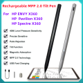 Stylus Pen For HP ENVY X360 Pavilion X360 Spectre X360 2-in-1 Laptop Rechargeable MPP 2.0 Tilt Pen 3J122AA#ABB.