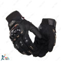 PROBIKER- Moto sports gear Motorcycle Racing Synthetic Leather FULL Finger Gloves With Protection Bike Safety For BIKER. 