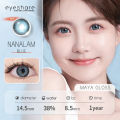 New Nanalam Blue Color Contact Lens with Lens Kit Box For Men And Women.New Nanalam Series Color Contact Lens.#nana.lam.Blue..