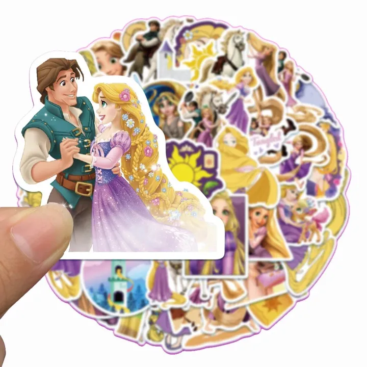10/30/50pcs%20Disney%20Cartoon%20Movie%20Tangled%20Rapunzel%20Stickers%20for%20Kids%20DIY%20Laptop%20Phone%20Stationery%20Waterproof%20Vinyl%20Anime%20Sticker%20-%20Image%204