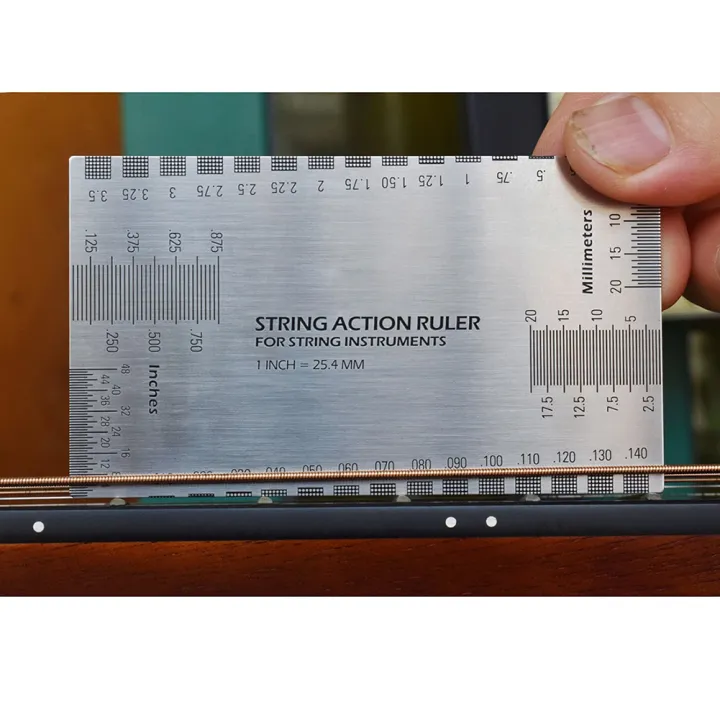 Aktion Ruler 【Best value for money】 ph Baroque String Action Gauge Ruler Precise ...