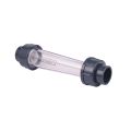 LZS-25 Flow Meter Plastic Tube Type 300-3000L/H Water Rotameter Liquid Flowmeter Measuring Tools For Chemical Light. 