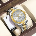 POEDAGAR 910 / Rolax Luxury Stainless steel Wrist Watch For Man - Waterproof Men Watch Quartz - Stainless Steel Men's Watch - Stainless steel Watch for Time Lovers.