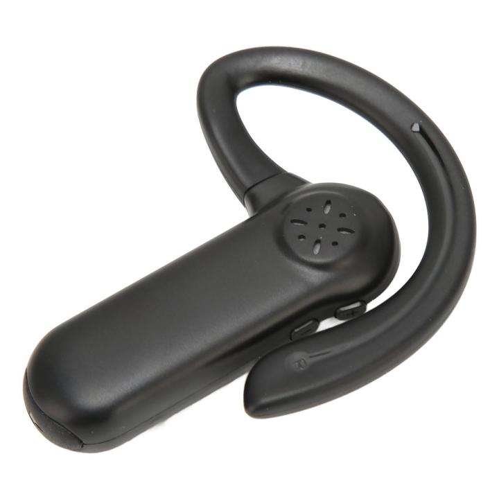 Wireless Bone Conduction Earphones, Voice Control Answering Long Transmission Distance Single Ear Bone Conduction Headset for Sports for Business
