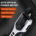 KOGEEK Handheld Optical Power Meter -70~+3dBm Rechargeable Optical Power Tester Portable Digital Mini Light Power Meter with 7 Optional Optic Wavelength. 
