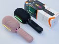 KMC-300 Bluetooth, AUX, SD Card Supported Colorful Lighting Multi-Functional Wireless Speaker & Voice Changing Karaoke Mic.