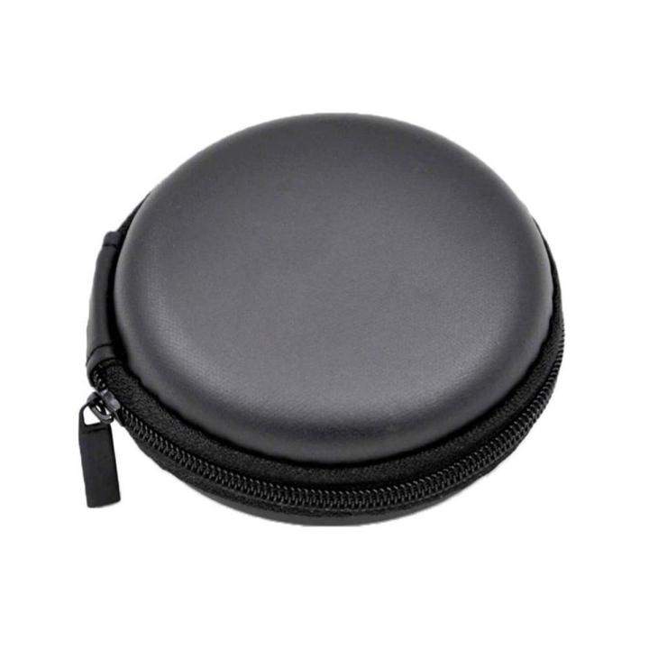Multifunctional Shockproof Round Zipper Storage Bag Earphone
