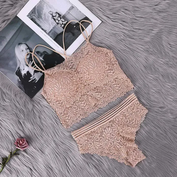 Khapsu%20Premium%20Quality%20Women%20Non%20Pushup%20Lace%20Style%20Padded%20Bra%20and%20Panty%20Set%20-%20Image%204