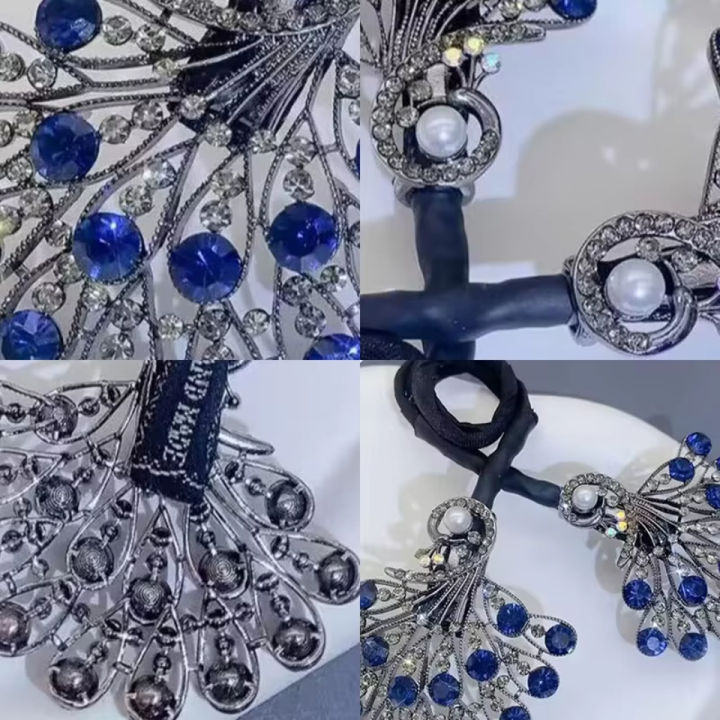 Peacock%20Rhinestone%20Hair%20Bun%20Maker%20Colourful%20Fashion%20Lazy%20Hair%20Curler%20Elegant%20U%20Shape%20Twister%20Curler%20Women%20Hair%20Accessories%20Headband%20Roller%20Hair%20Curler%20Donut%20Bun%20Maker%20Lazy%20Hairpin%20Hair%20Bow%20Twisted%20Korean%20Style%20Accessories%20Tool%20Women's%20Style%20-%20Image%204