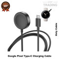 Google Pixel Watch Magnetic Charging Cable High Quality Type-C Charger Cable Type-C Charging Cable Dock Bracelet Charger for Google Pixel Smart Watch. 