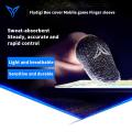 Flidigi WASP PUBG Mobile Gaming Finger Sleeves - Black Colour / Sweatproof Gloves for PUBG Mobile Gaming - Black Colour.