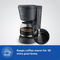 Philips HD7430/90 Drip Coffee Maker – 1000W | Auto Shut-Off | Aroma Twister | Compact Design | Official Philips Product.