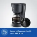Philips HD7430/90 Drip Coffee Maker – 1000W | Auto Shut-Off | Aroma Twister | Compact Design | Official Philips Product.