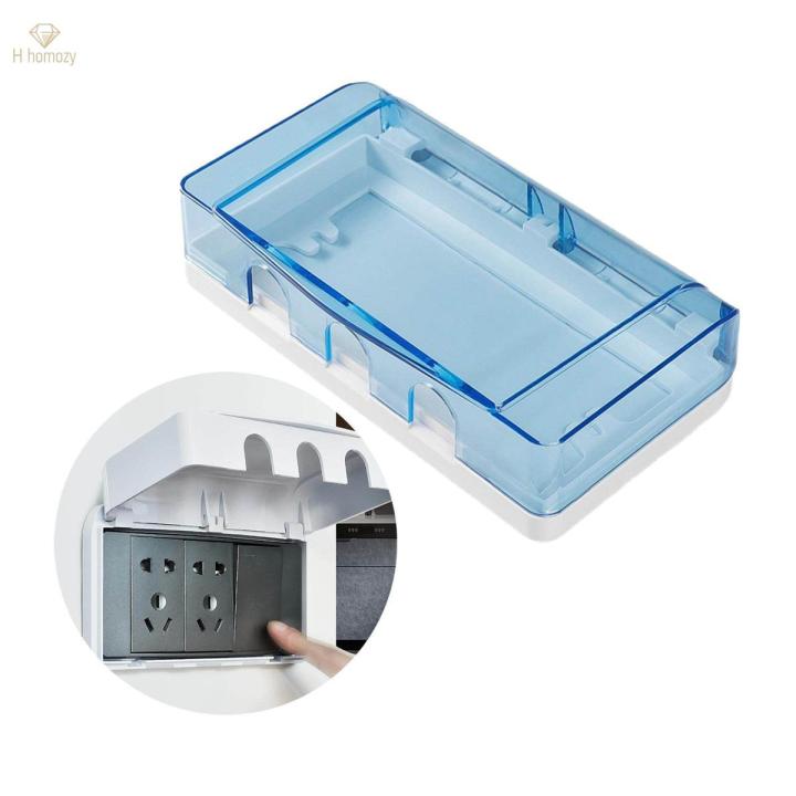 Waterproof Outlet Cover Outdoor Waterproof Box Flip Weatherproof Cover Wall Switch Faceplate Box for Indoor Outdoor Home