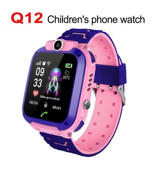 Q12 Children Mobile Watch Sim Supported Smartwatch