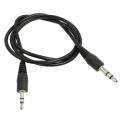 23" Long 2.5mm Male to 3.5mm Male Audio Adapter Cable. 