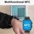 2024 NFC Smartwatch AMOLED Screen Always show Time Bluetooth Call Series 9 Clock Custom Dial Men Sport Health Women Smart Watch. 