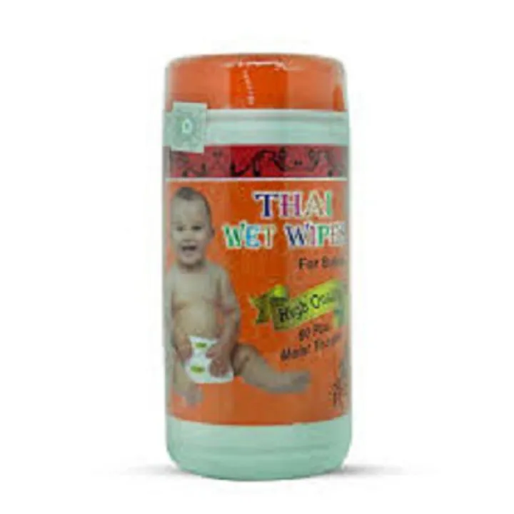 Thai Wipes Jar 60 Pcs