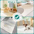 Double Sided Rug Pad for Hardwood Floors, Washable Carpet Tape for Area Rugs, Rug Anti-Slip Grips.