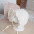 【beauty code store】（NEW）Lace Baby Soft Newborn Girl Accessories Princess Summer Solid Flower Infant Baby Hat Bonnet Cap. 