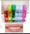 Fruit Gloss Lip Oil Care -6 Pcs (multicolor) Moisturizing Lip oil Temperature natural Color Long Lasting Nutritious Lip Oil 6piece LO. 