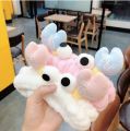 Korean version of the big-eyed crab tong headband, Internet celebrity face wash headband, headband, female funny and cute headband with tongs.