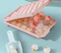 Ice Cube Tray Round Grid Mini Circle Making Sphere Ball Mold With lid for for Cooling Cocktails, Whiskey, Tea and Coffee. 